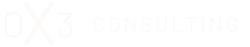 OX3 Consulting Logo